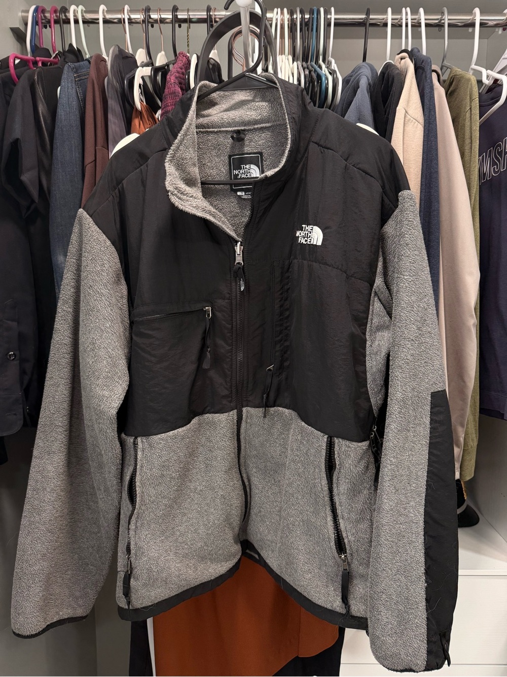 Men’s The North Face Fleece Full Zip Jacket LG